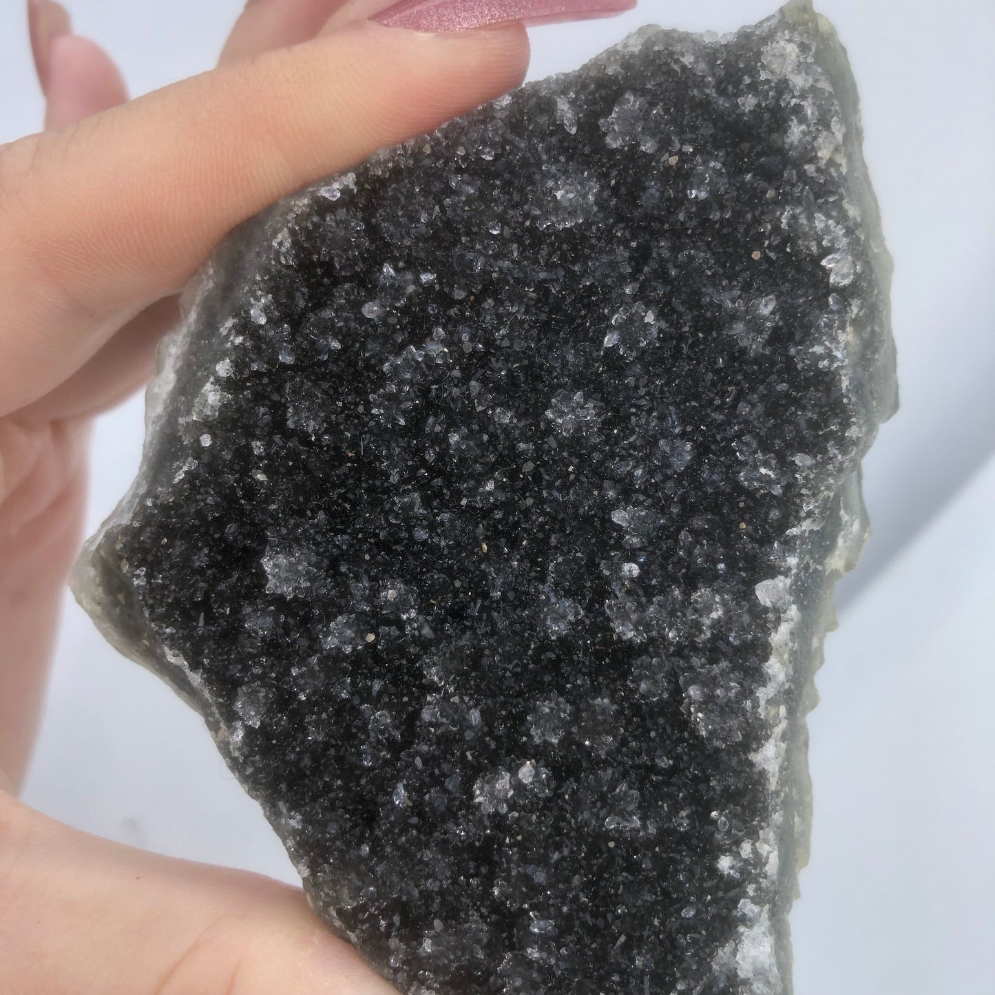 Raw Black Galaxy Amethyst