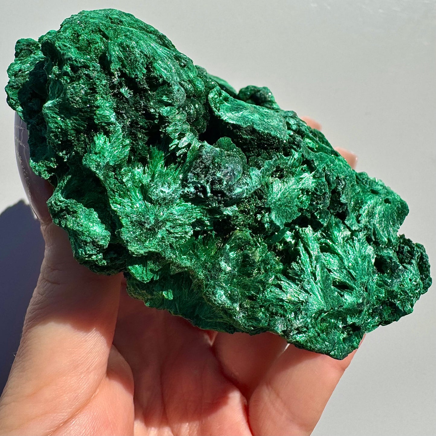 Green Malachite Rough Chunk from Congo