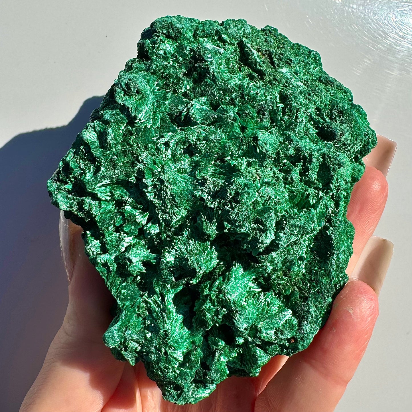 Green Malachite Rough Chunk from Congo