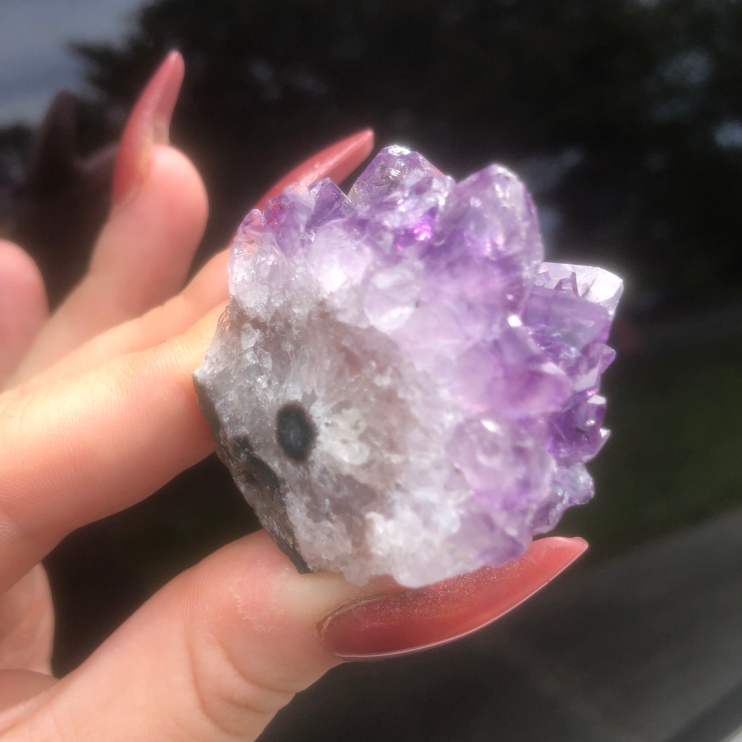 Amethyst Flower Cluster