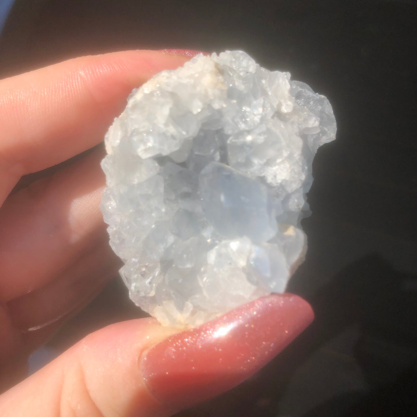 Raw Blue Celestite Crystal Cluster
