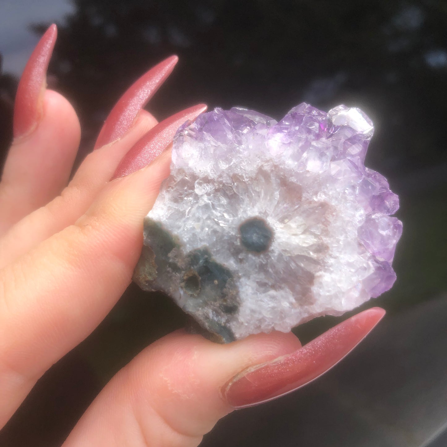Amethyst Flower Cluster