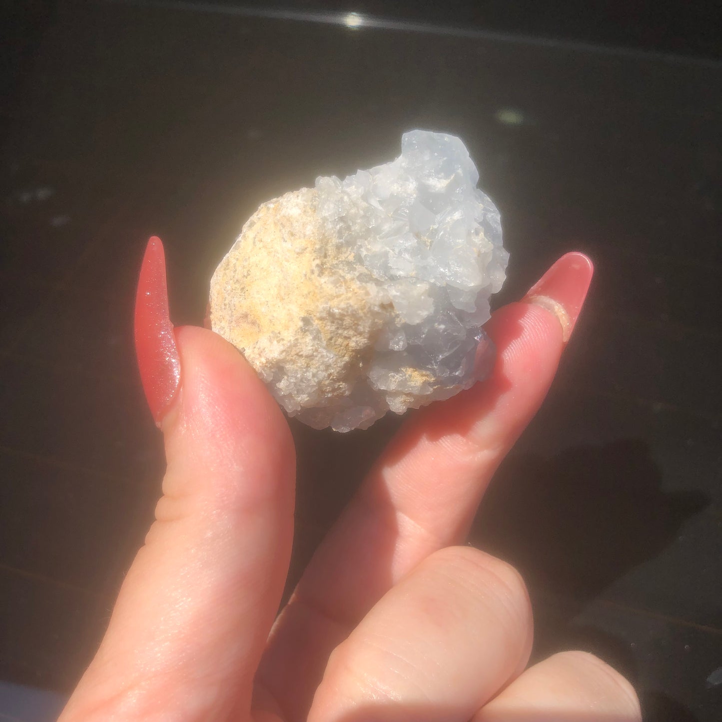 Raw Blue Celestite Crystal Cluster