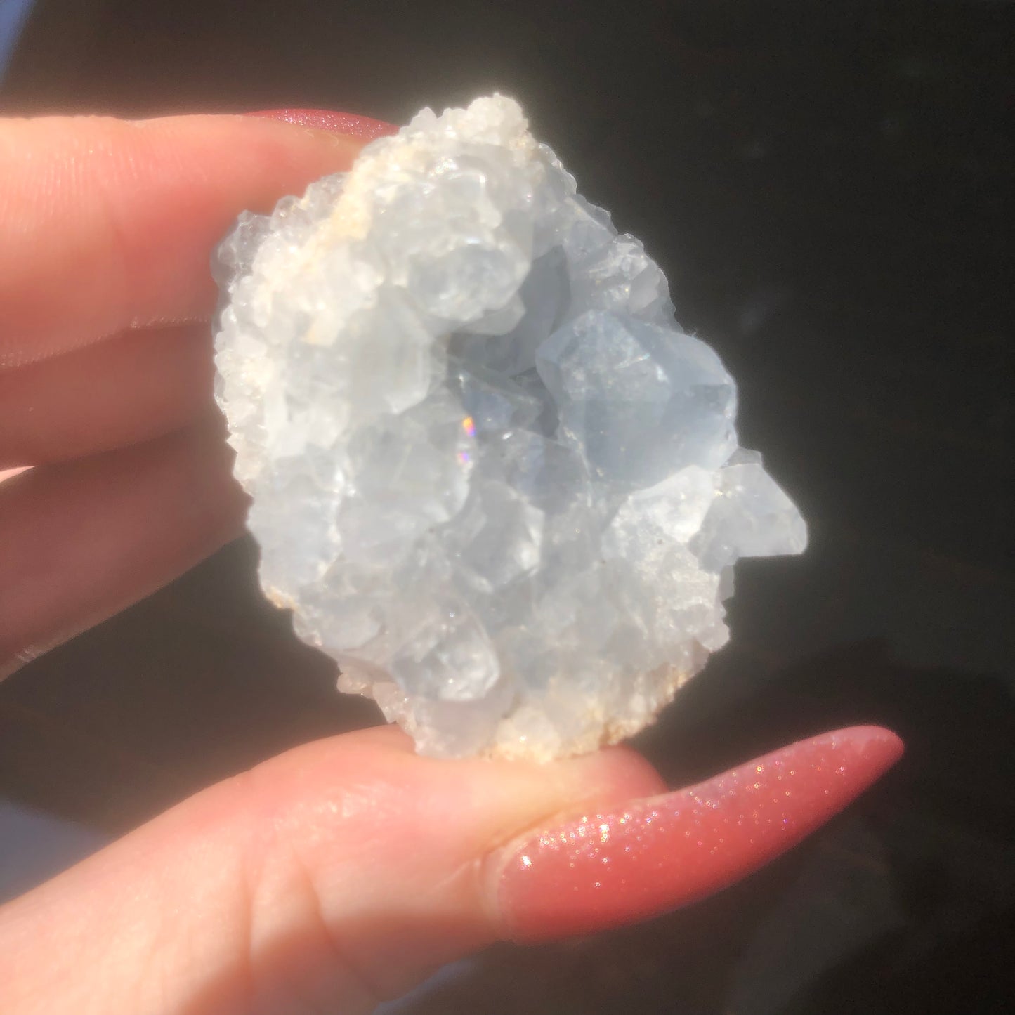 Raw Blue Celestite Crystal Cluster