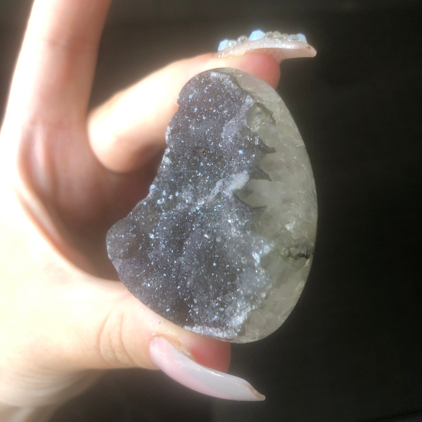 Black Galaxy Amethyst