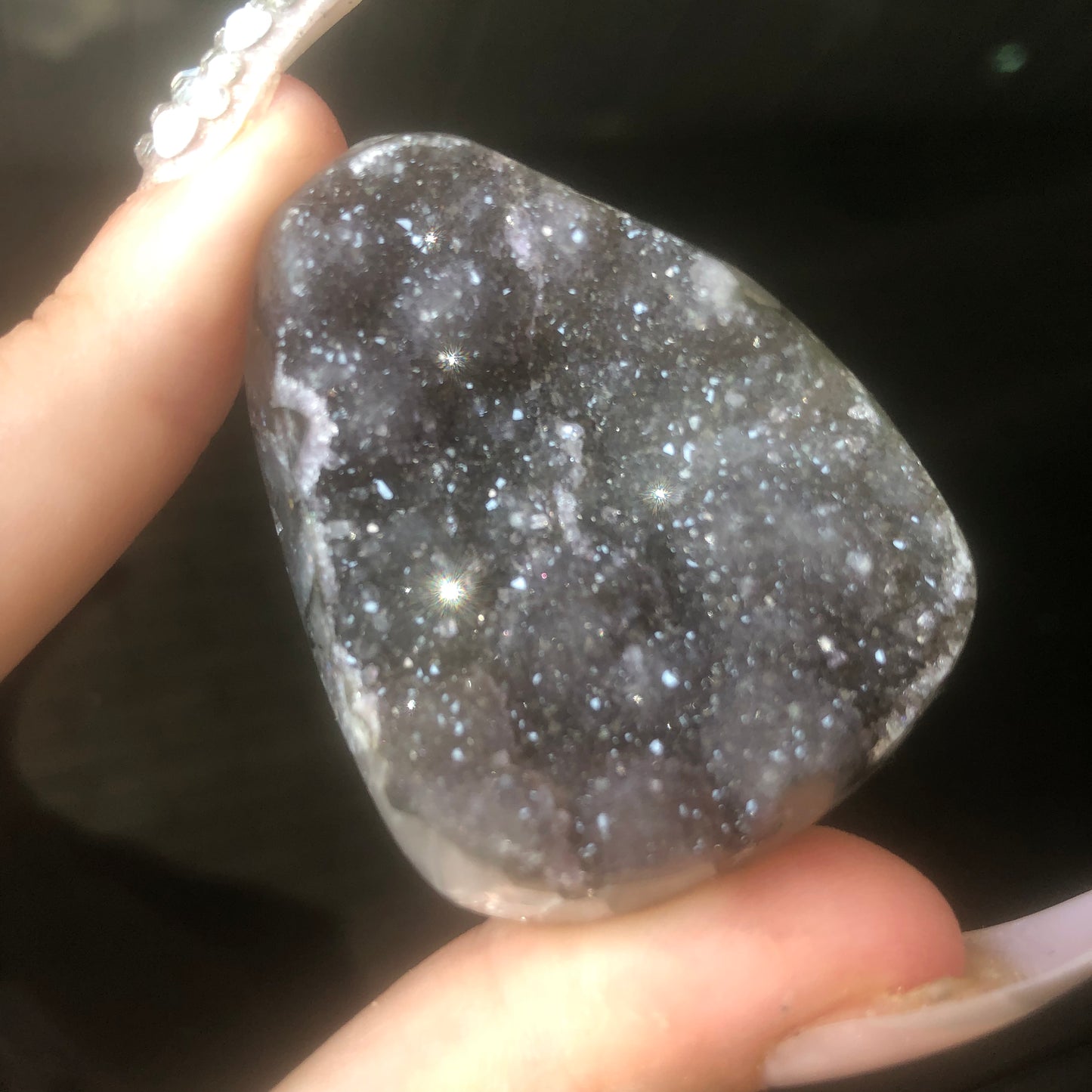 Black Galaxy Amethyst