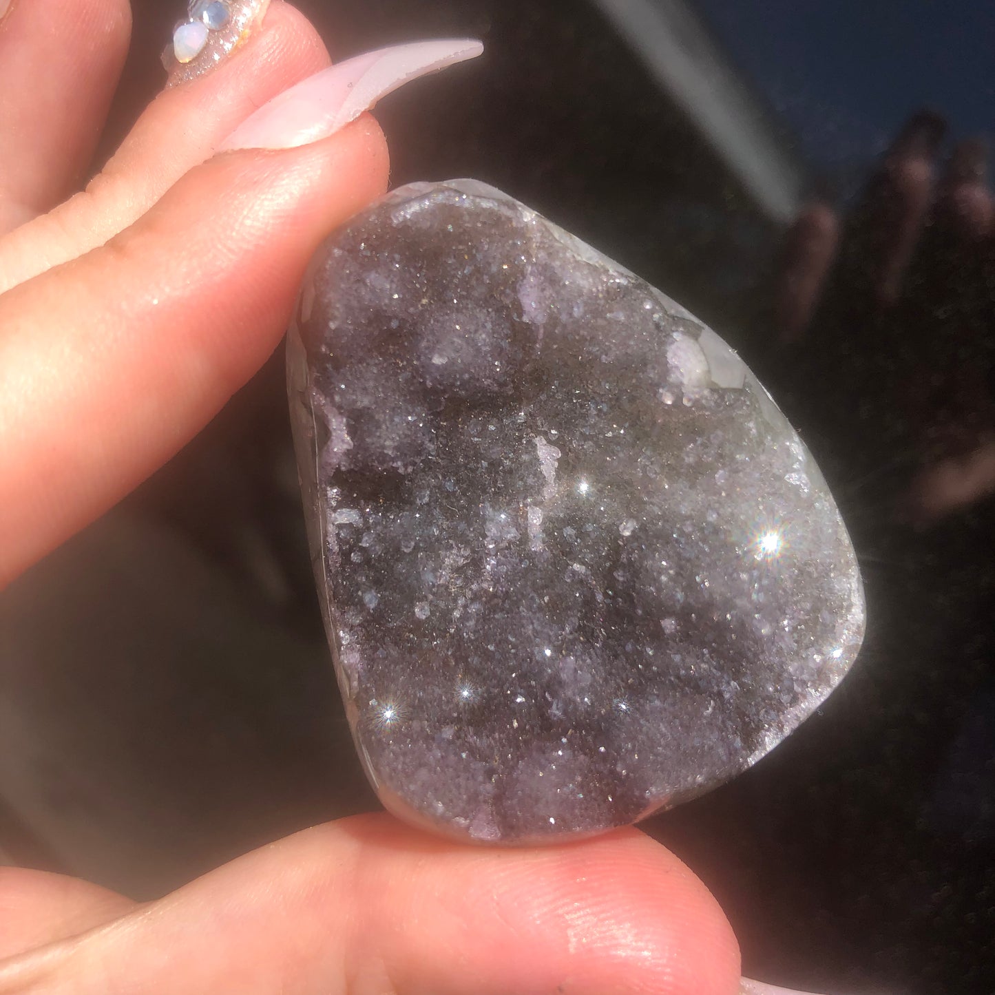 Black Galaxy Amethyst