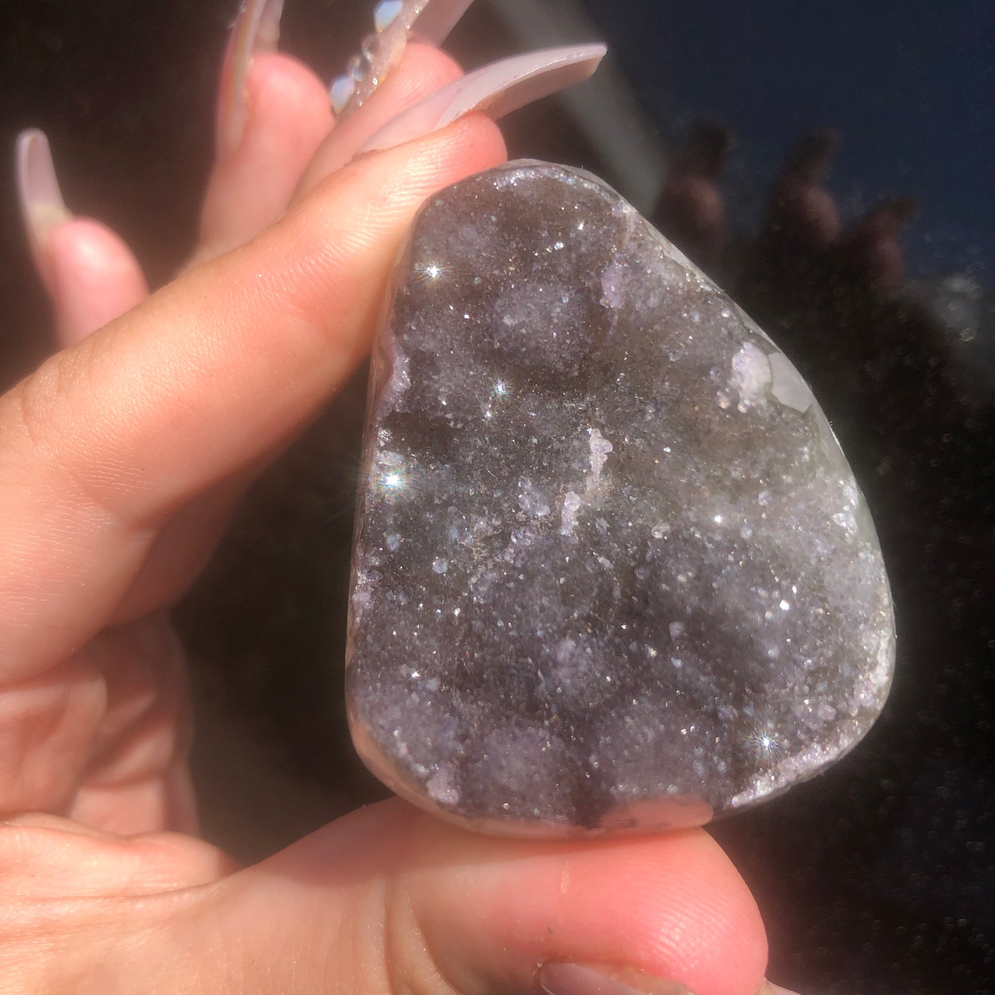 Black Galaxy Amethyst