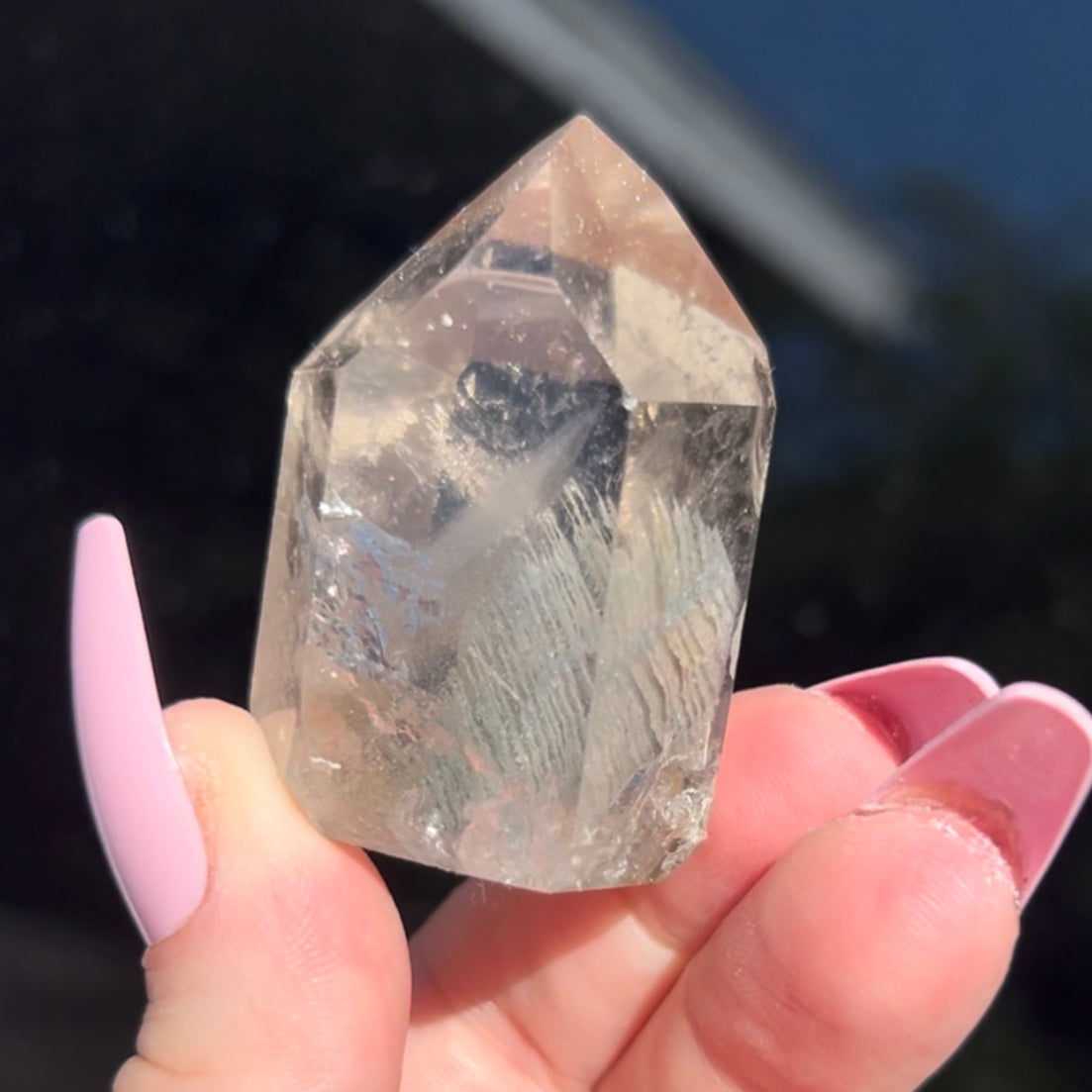 Lodolite Garden Quartz from Brazil