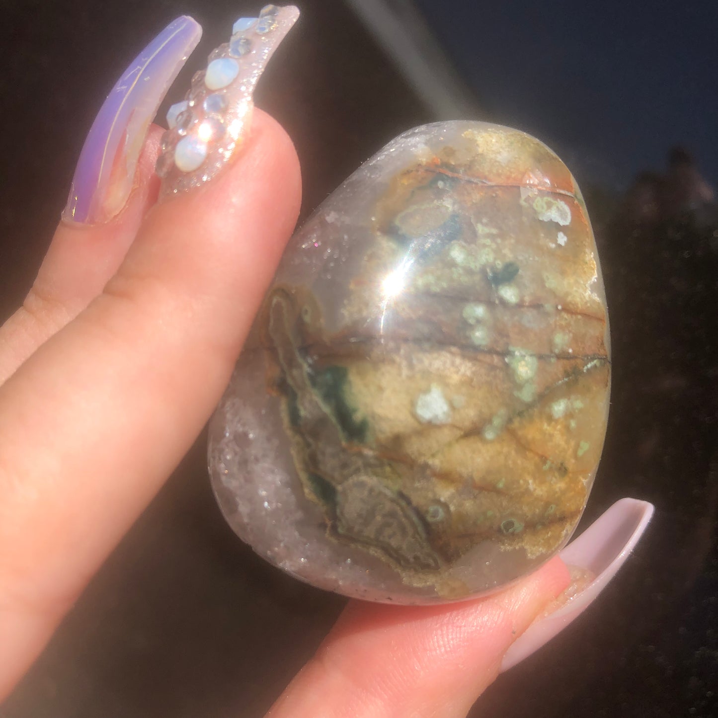 Black Galaxy Amethyst