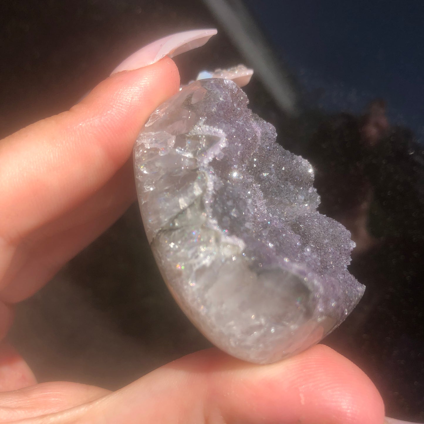 Black Galaxy Amethyst