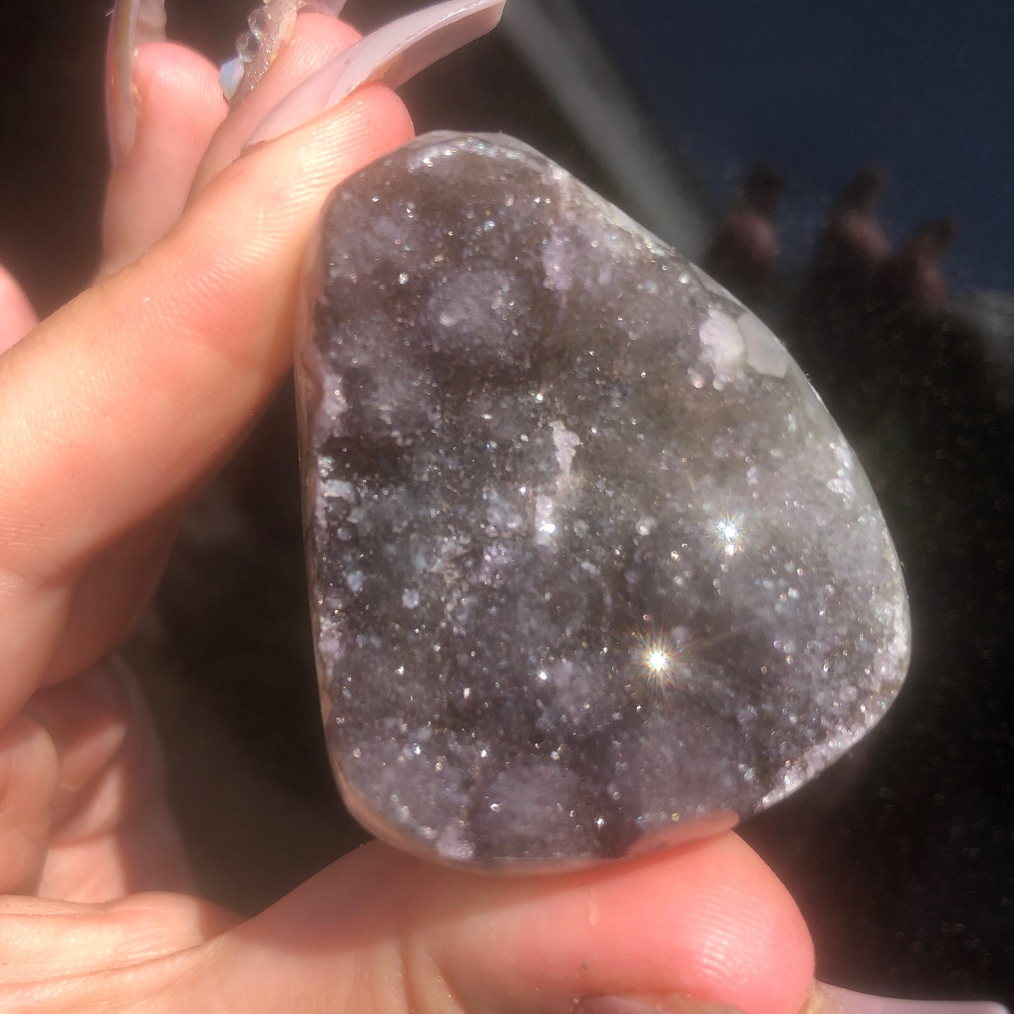 Black Galaxy Amethyst