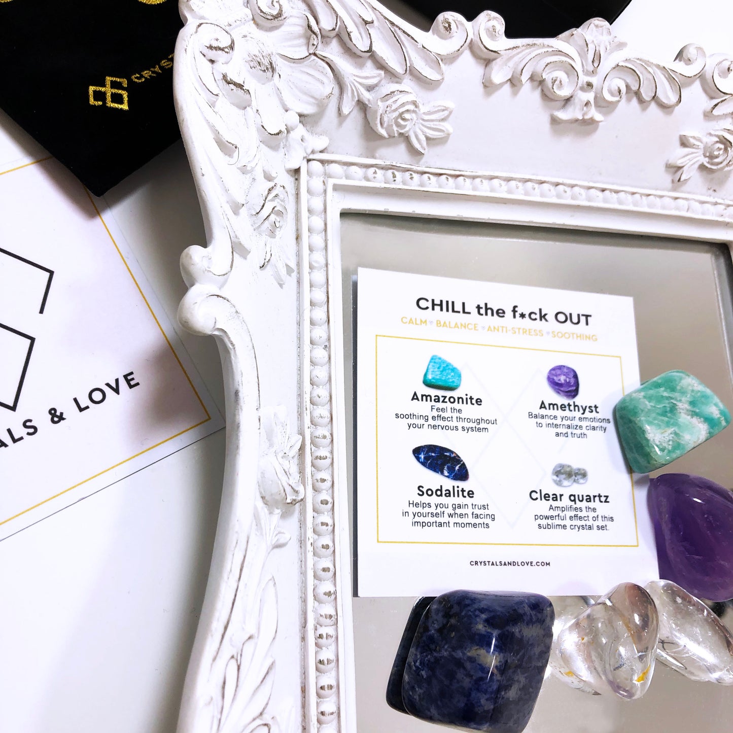 CHILL THE F*CK OUT - Crystals Set