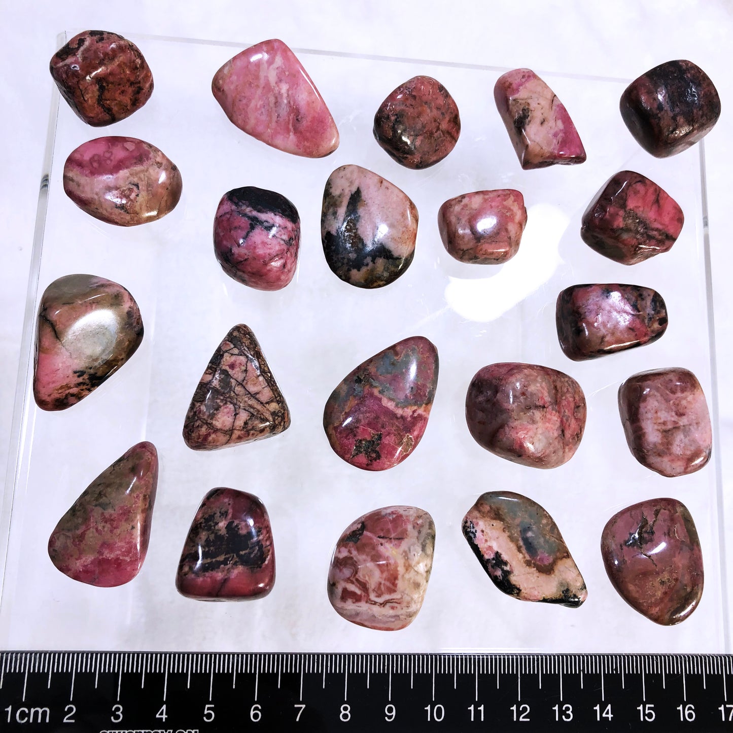 Rhodonite Tumbled Stone