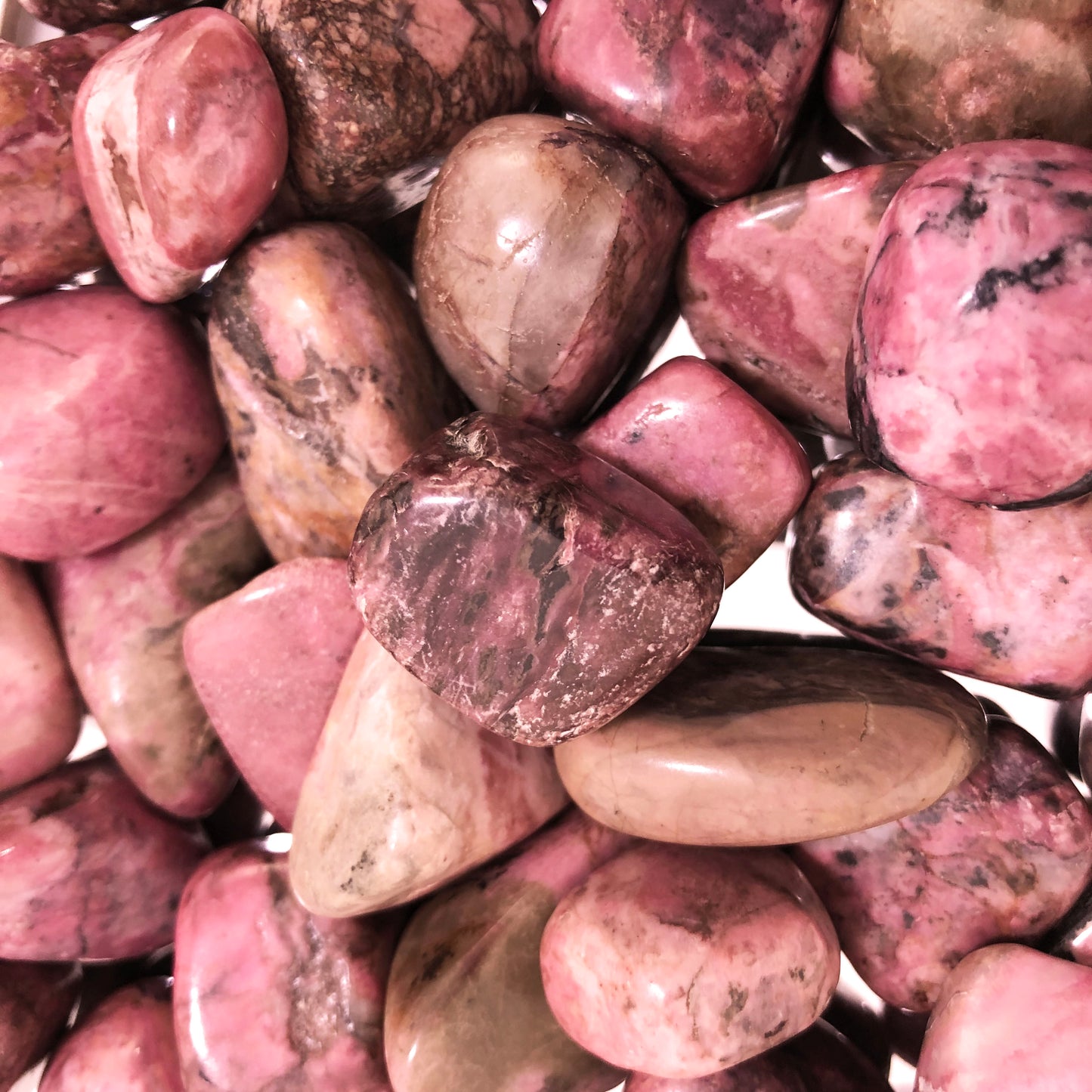 Rhodonite Tumbled Stone