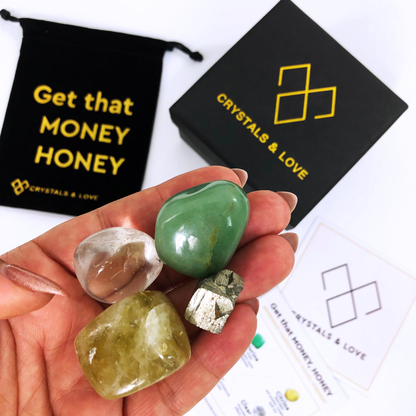 GET THAT MONEY HONEY - Crystals Set