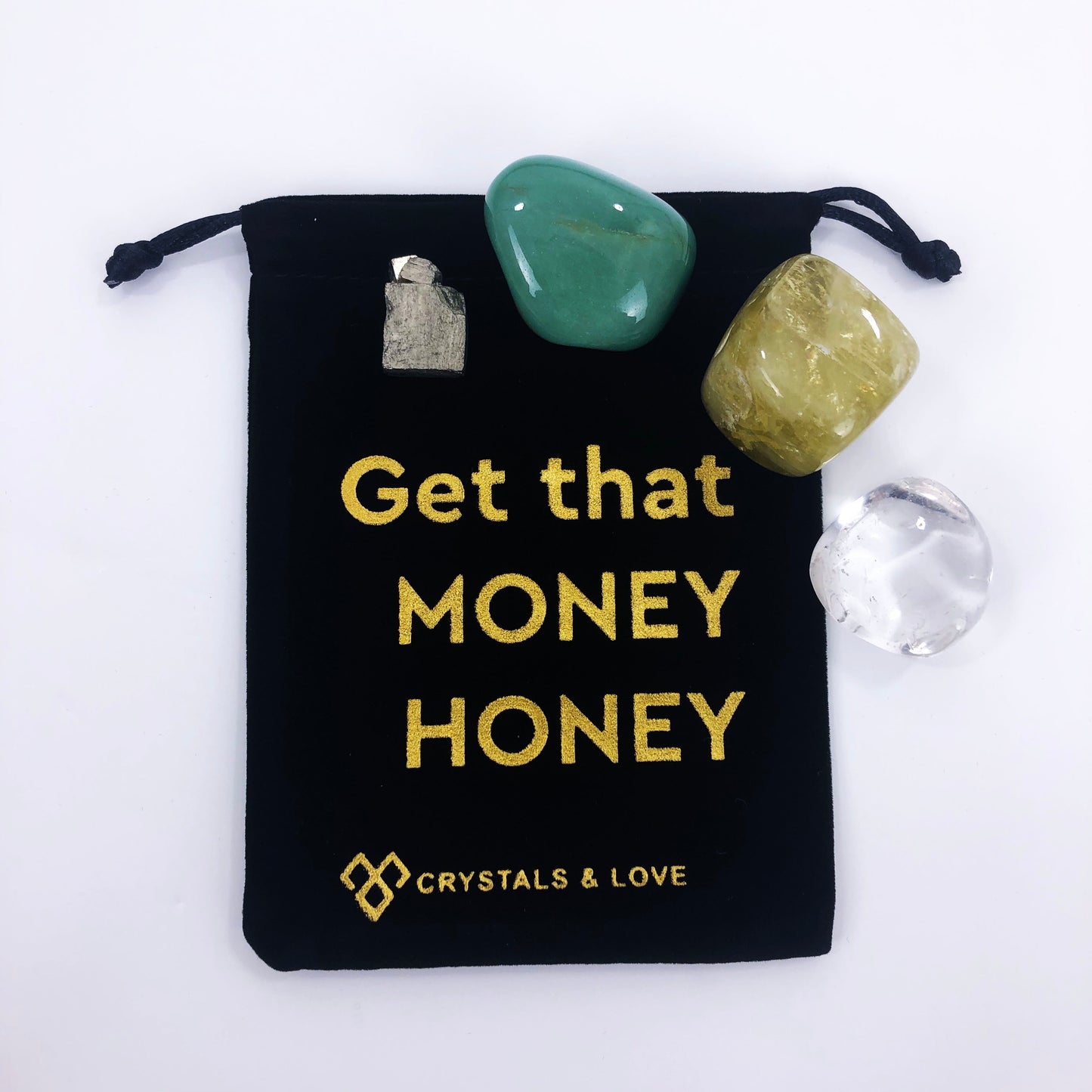 GET THAT MONEY HONEY - Crystals Set
