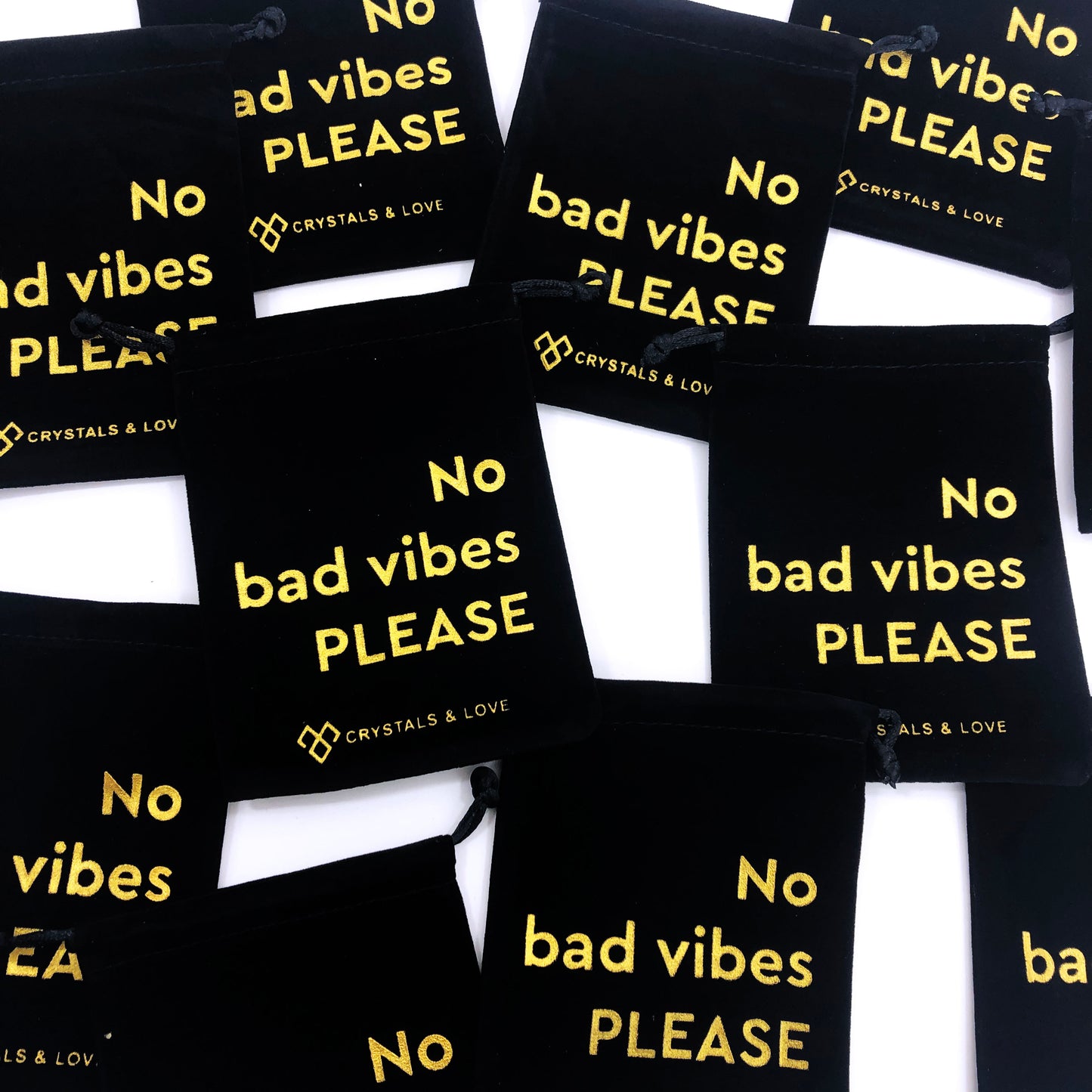 NO BAD VIBES PLEASE - Crystals Set