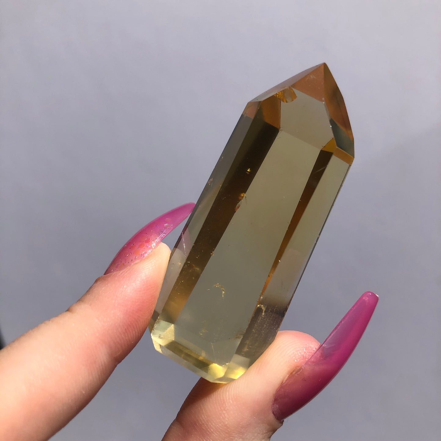 AAAA HIGH GRADE CITRINE POINT - YC1