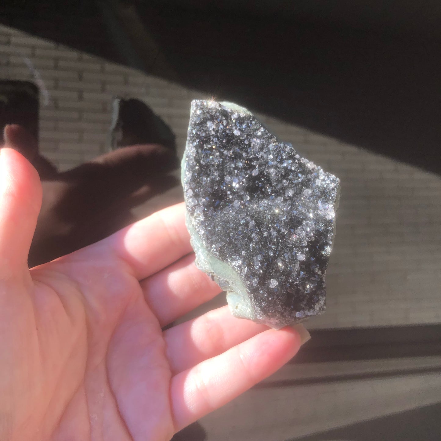 Raw Black Galaxy Amethyst