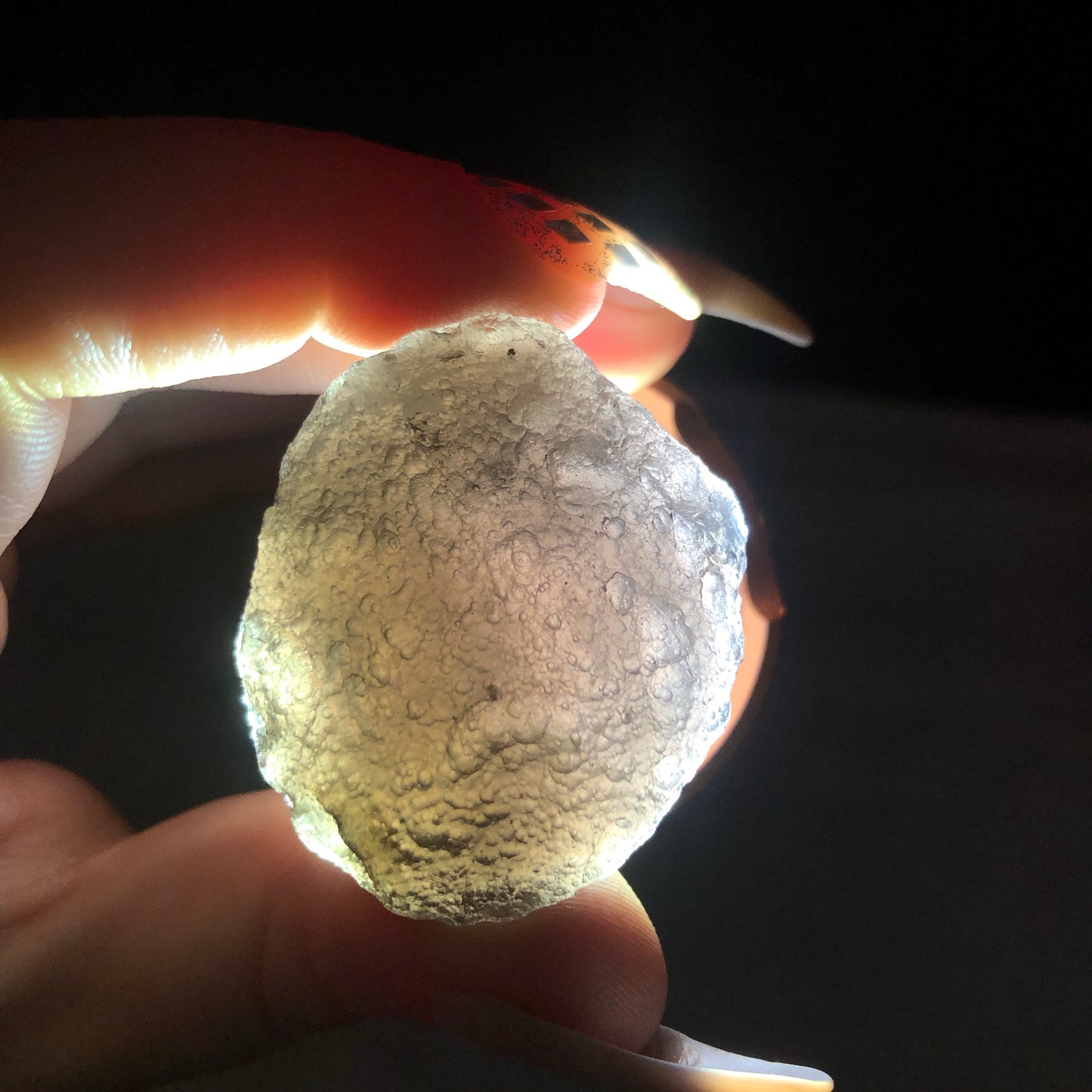 100% AUTHENTIC AGNI MANITITE - METEORITE TEKTITE FROM JAVA RIVER