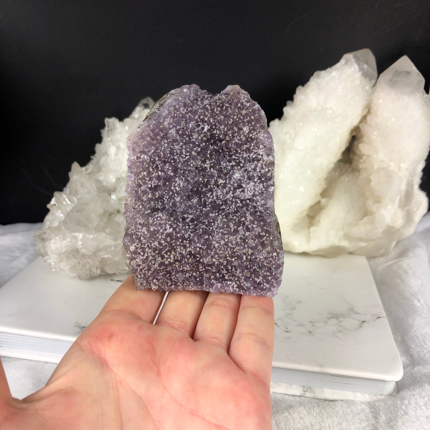 Amethyst Cut-Based Cluster