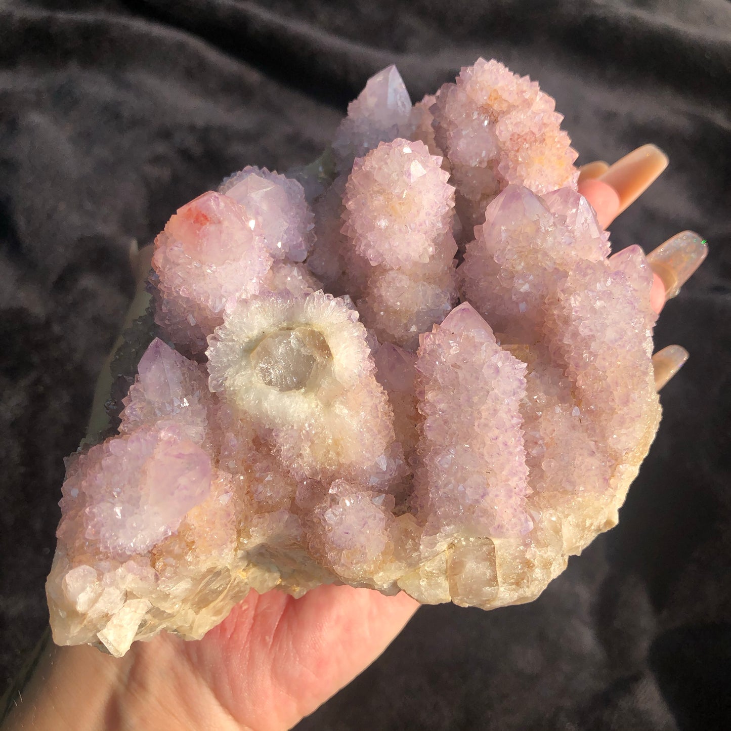 Rare XL Amethyst Spirit Quartz Cluster