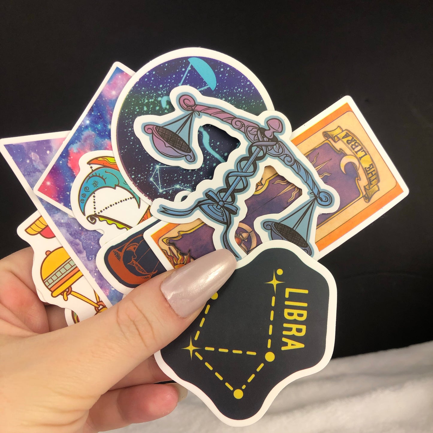 Libra Horoscope Sticker Mix - 5Pcs