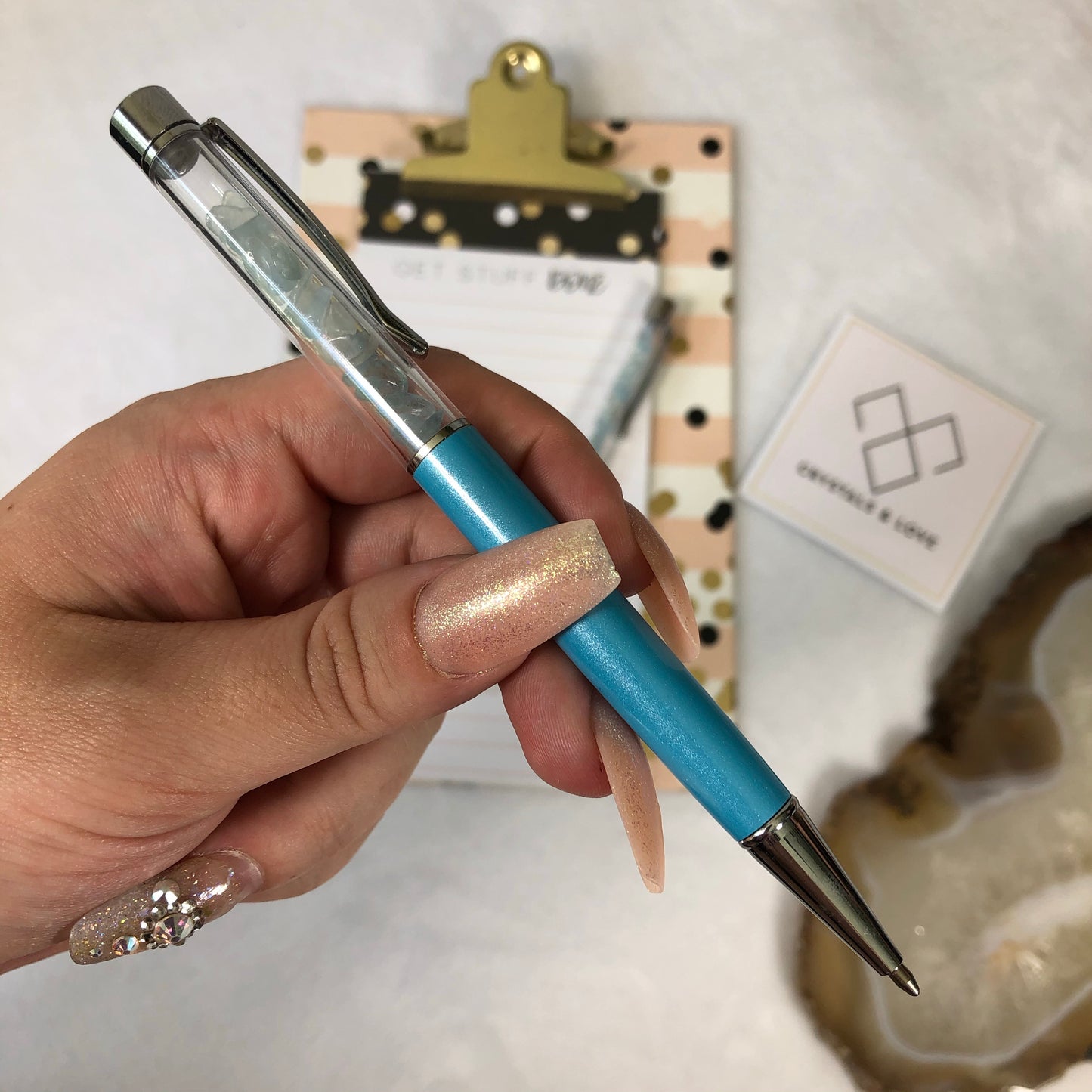 ONE Blue Aquamarine Pen