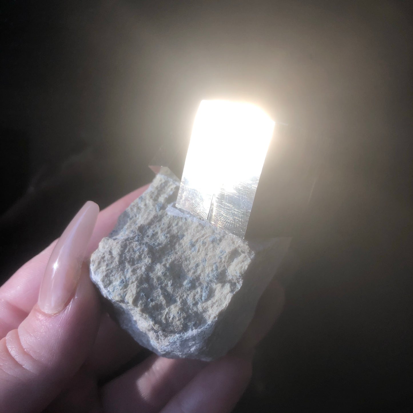 Natural Pyrite Cube on Matrix