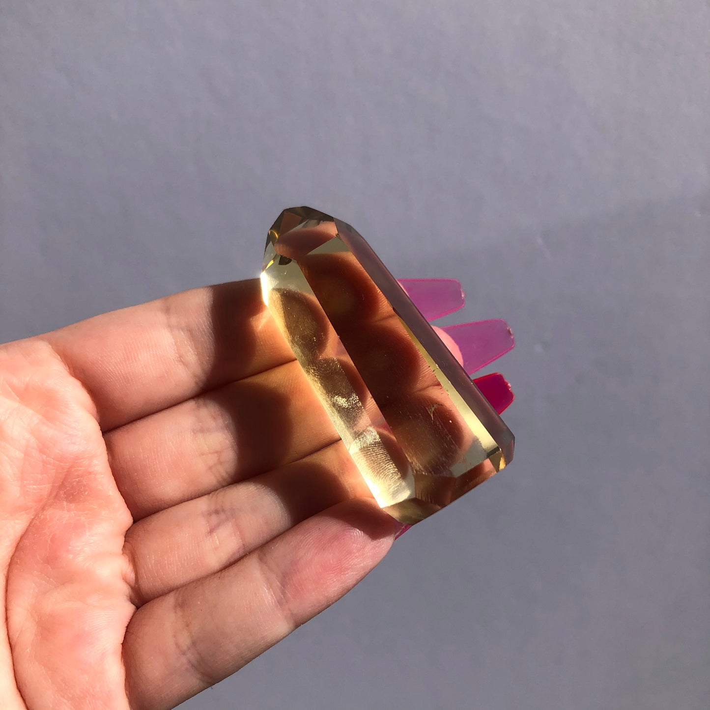 AAAA HIGH GRADE CITRINE POINT - YC1