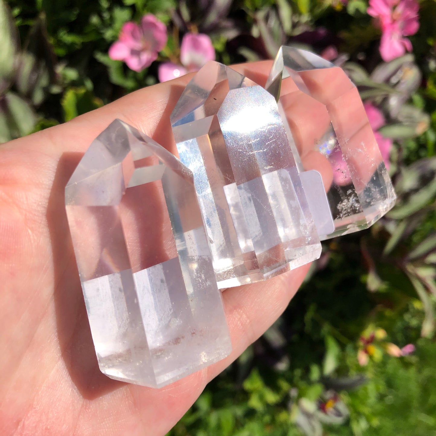 ONE Extra High Grade Brazilian Clear Quartz Tower
