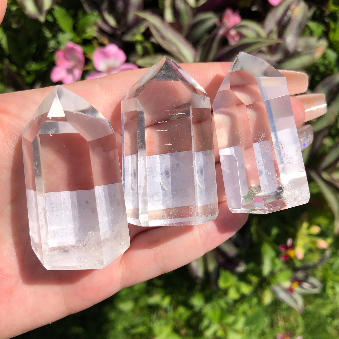 ONE Extra High Grade Brazilian Clear Quartz Tower