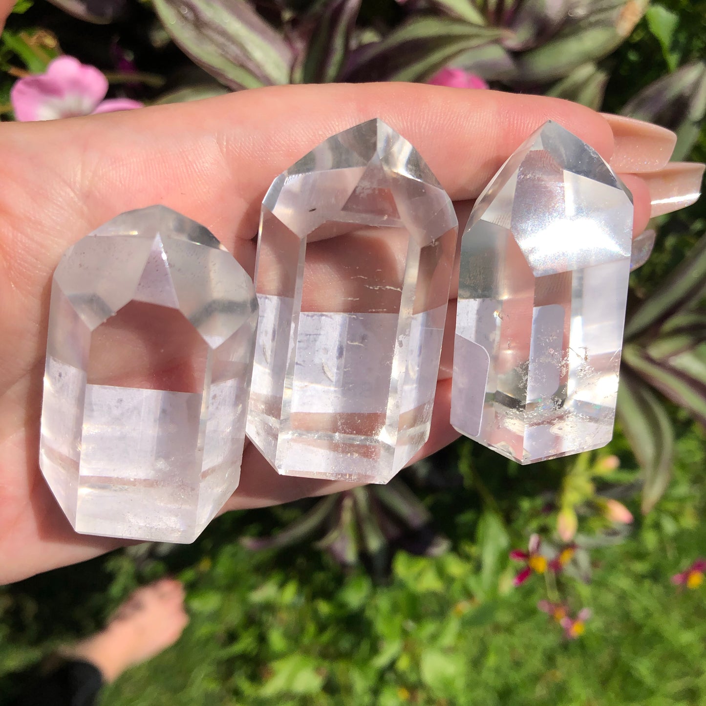 ONE Extra High Grade Brazilian Clear Quartz Tower