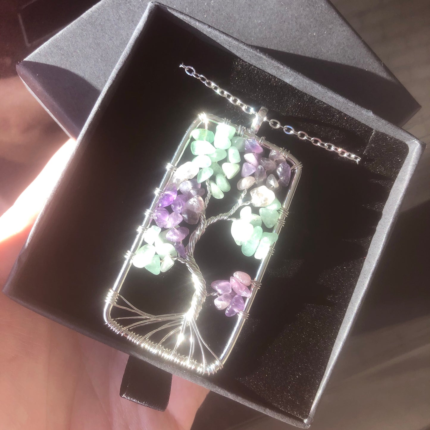 Tree of Life Wire Wrap Necklace