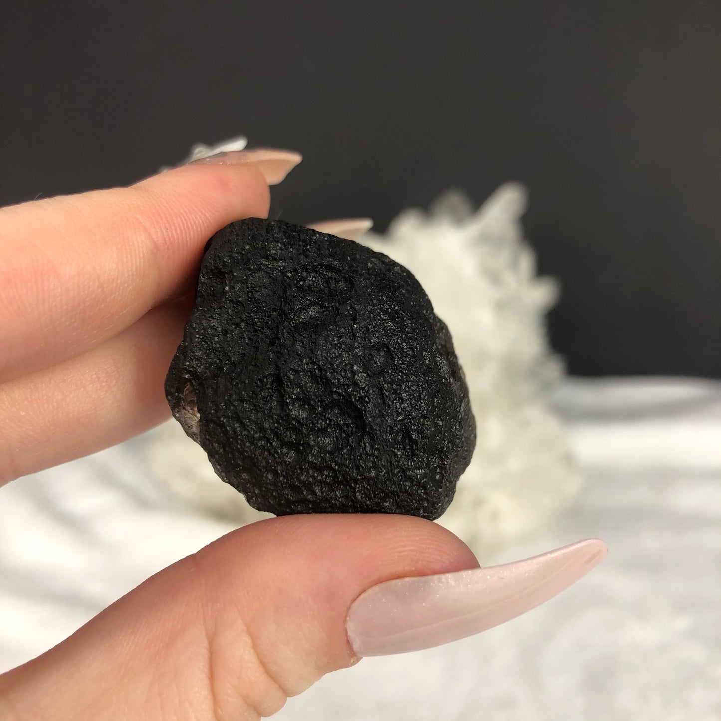 100% AUTHENTIC AGNI MANITITE - METEORITE TEKTITE FROM JAVA RIVER
