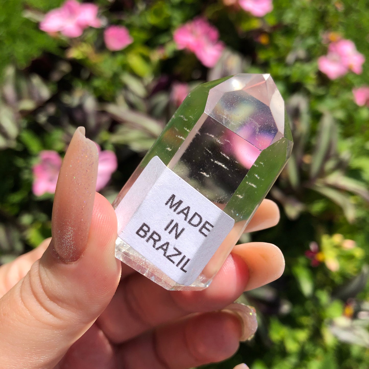 ONE Extra High Grade Brazilian Clear Quartz Tower