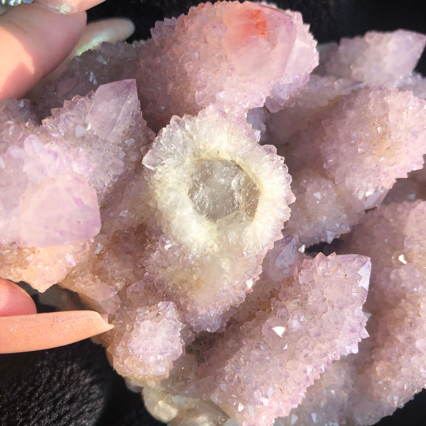 Rare XL Amethyst Spirit Quartz Cluster
