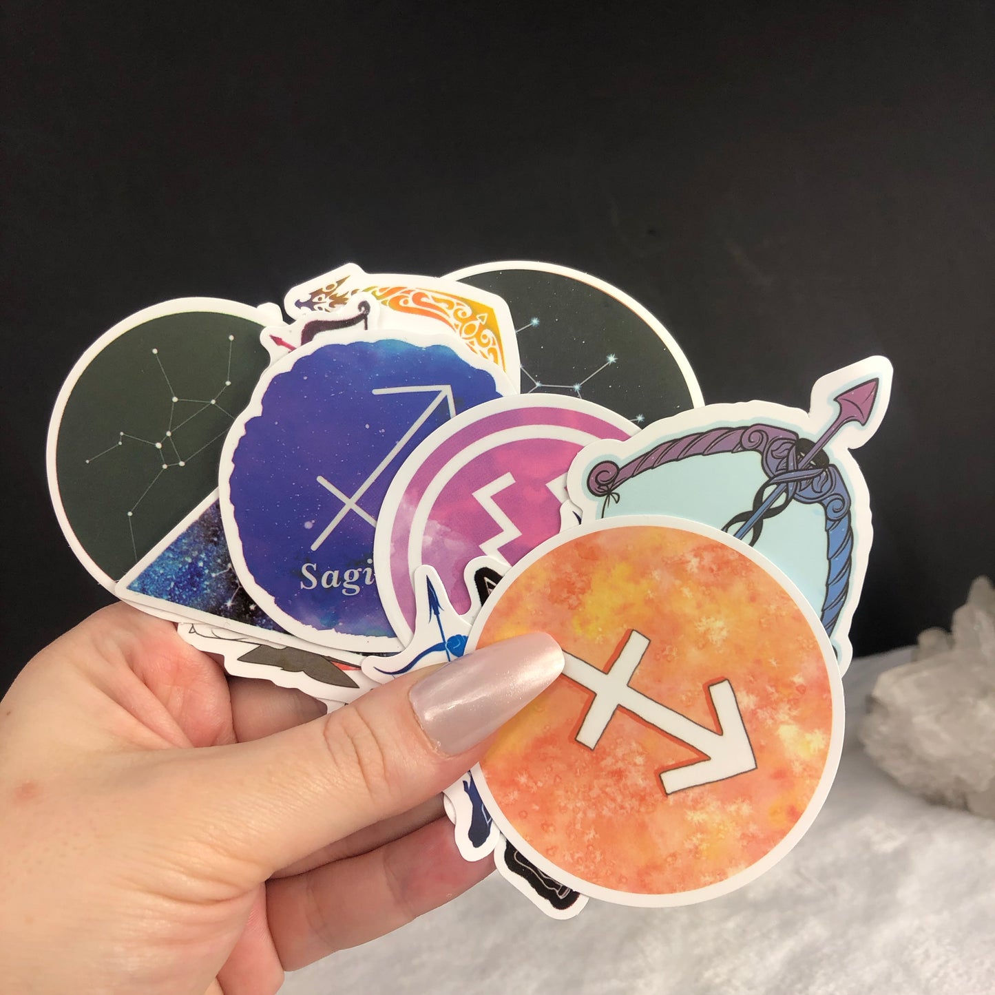 Sagittarius Horoscope Sticker Mix - 5Pcs