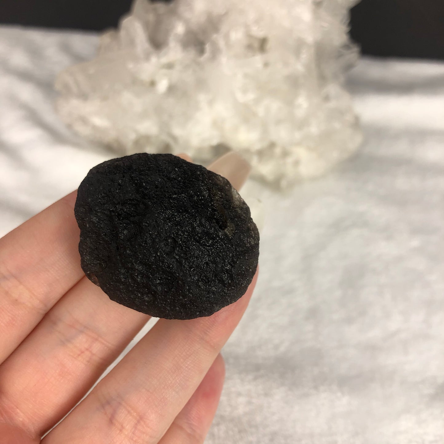 100% AUTHENTIC AGNI MANITITE - METEORITE TEKTITE FROM JAVA RIVER