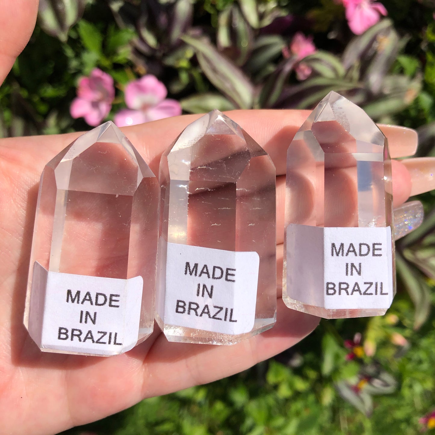 ONE Extra High Grade Brazilian Clear Quartz Tower