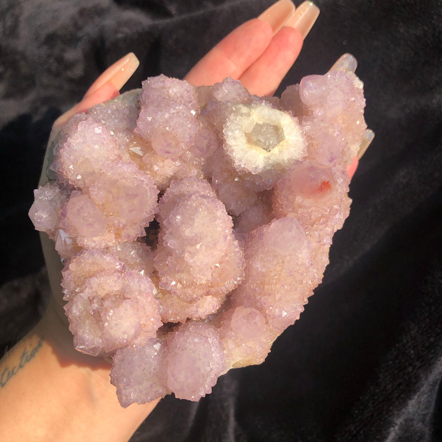 Rare XL Amethyst Spirit Quartz Cluster