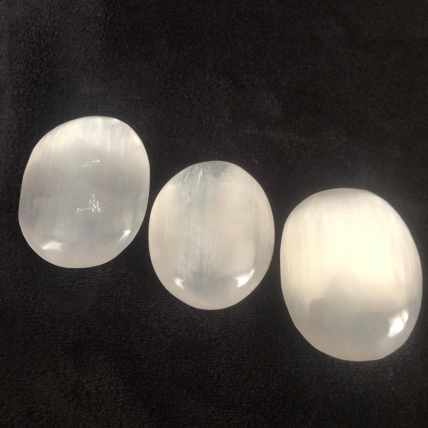 Selenite Palmstone