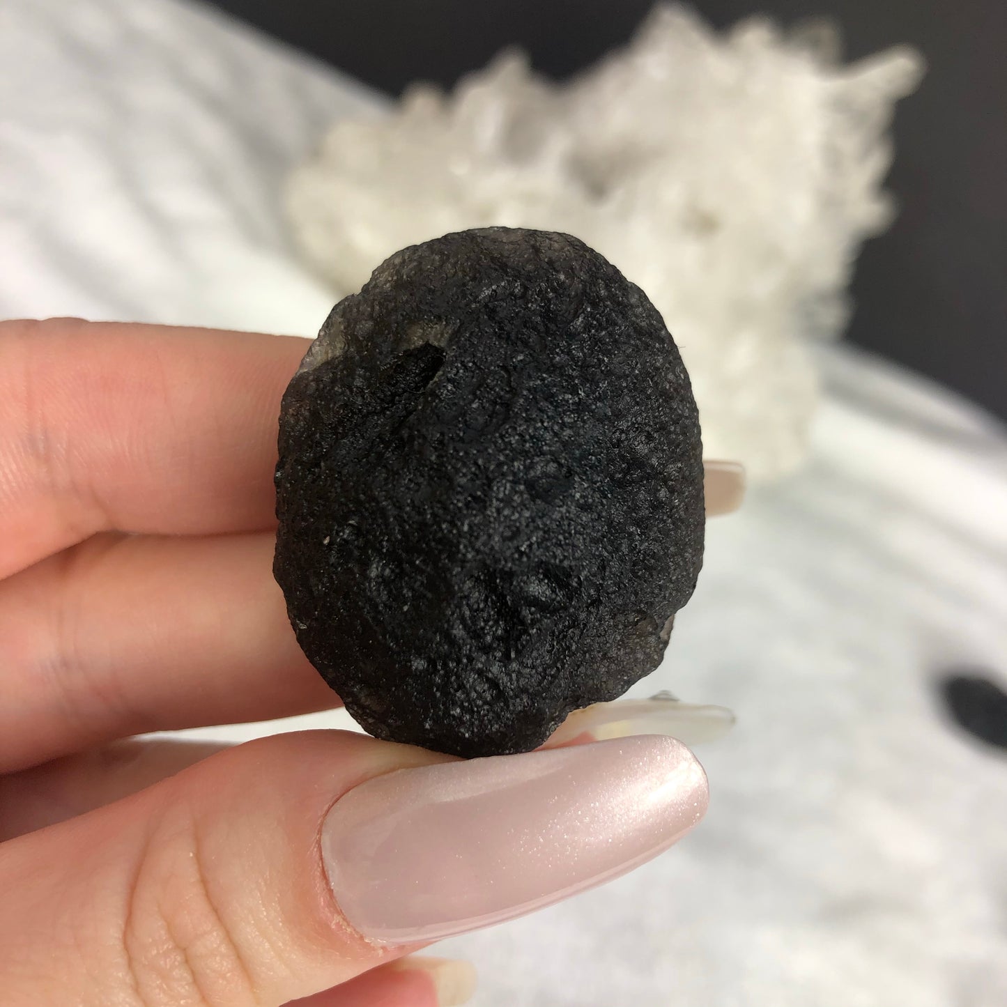 100% AUTHENTIC AGNI MANITITE - METEORITE TEKTITE FROM JAVA RIVER