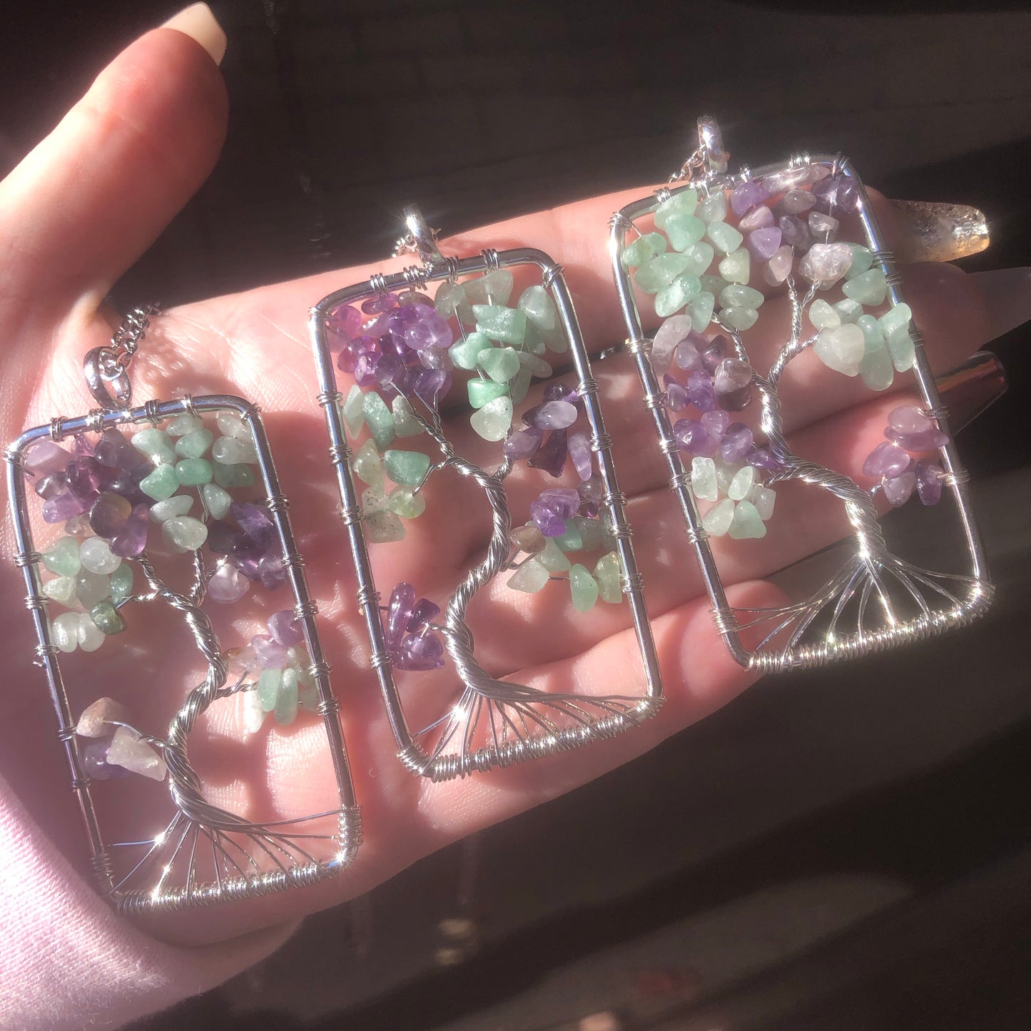 Tree of Life Wire Wrap Necklace
