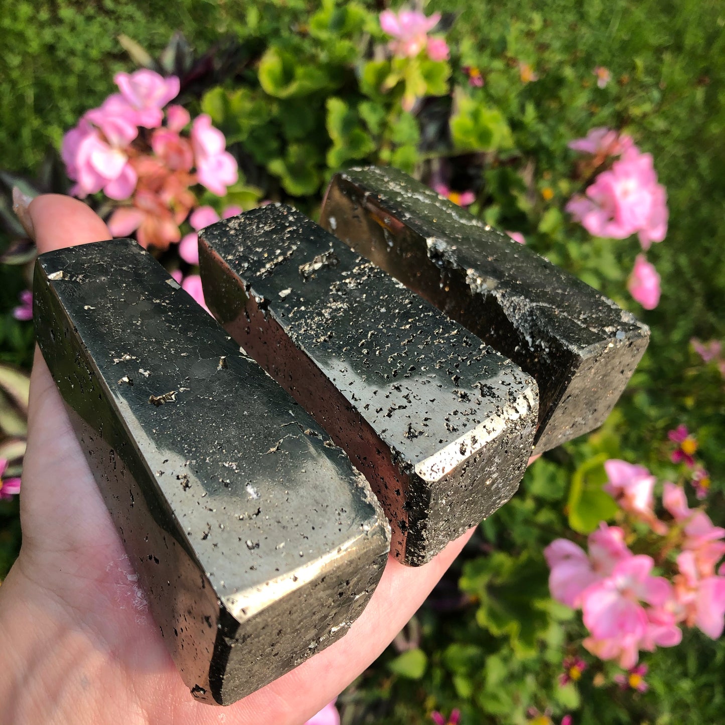 ONE High Grade Peruvian Pyrite Tower
