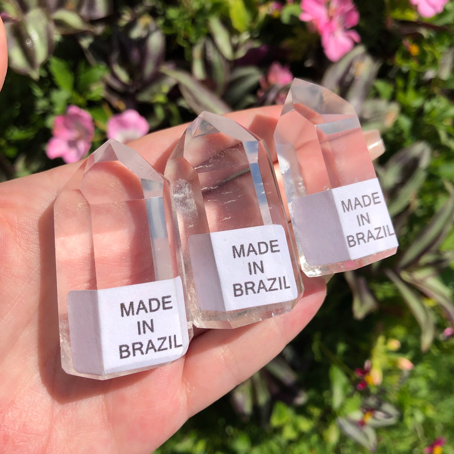 ONE Extra High Grade Brazilian Clear Quartz Tower