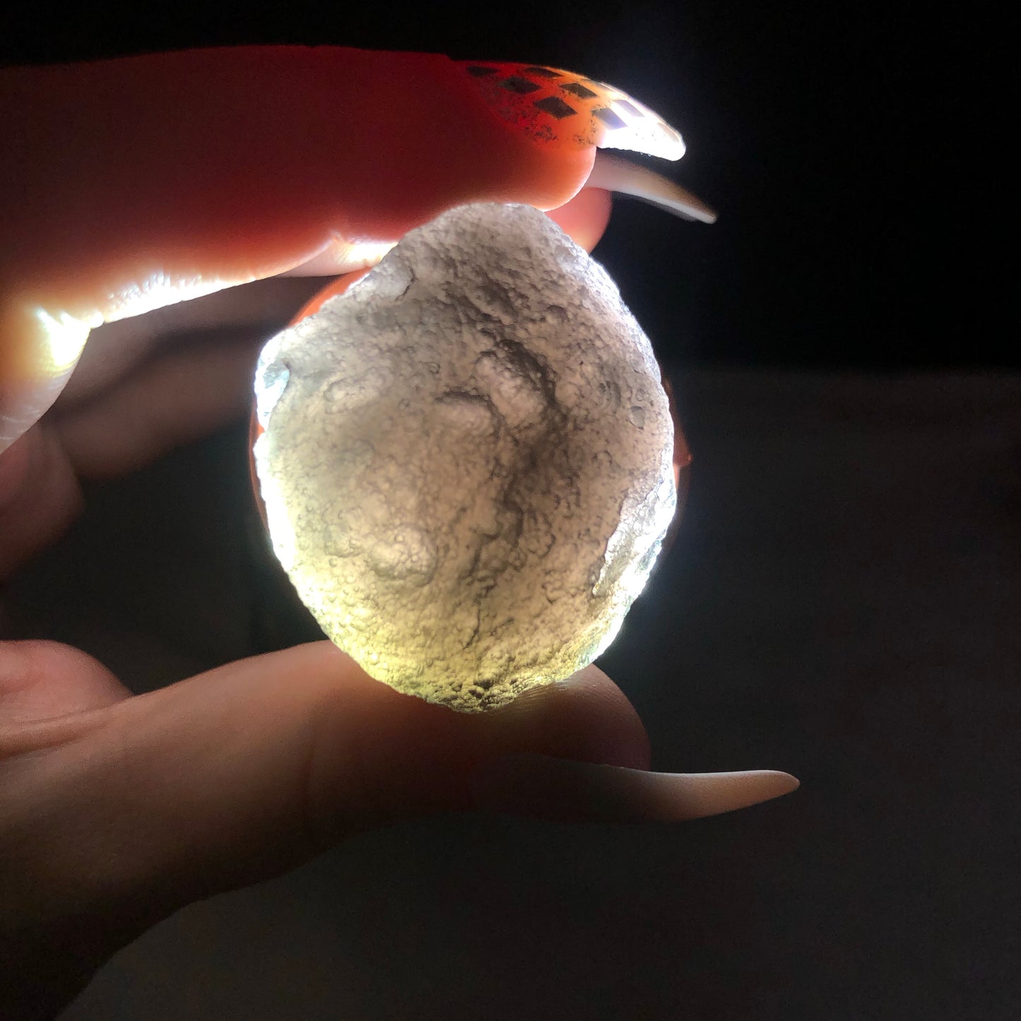 100% AUTHENTIC AGNI MANITITE - METEORITE TEKTITE FROM JAVA RIVER