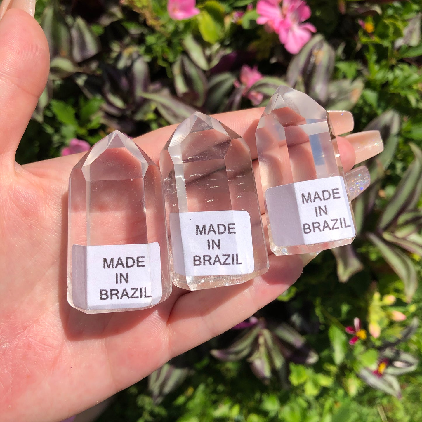 ONE Extra High Grade Brazilian Clear Quartz Tower