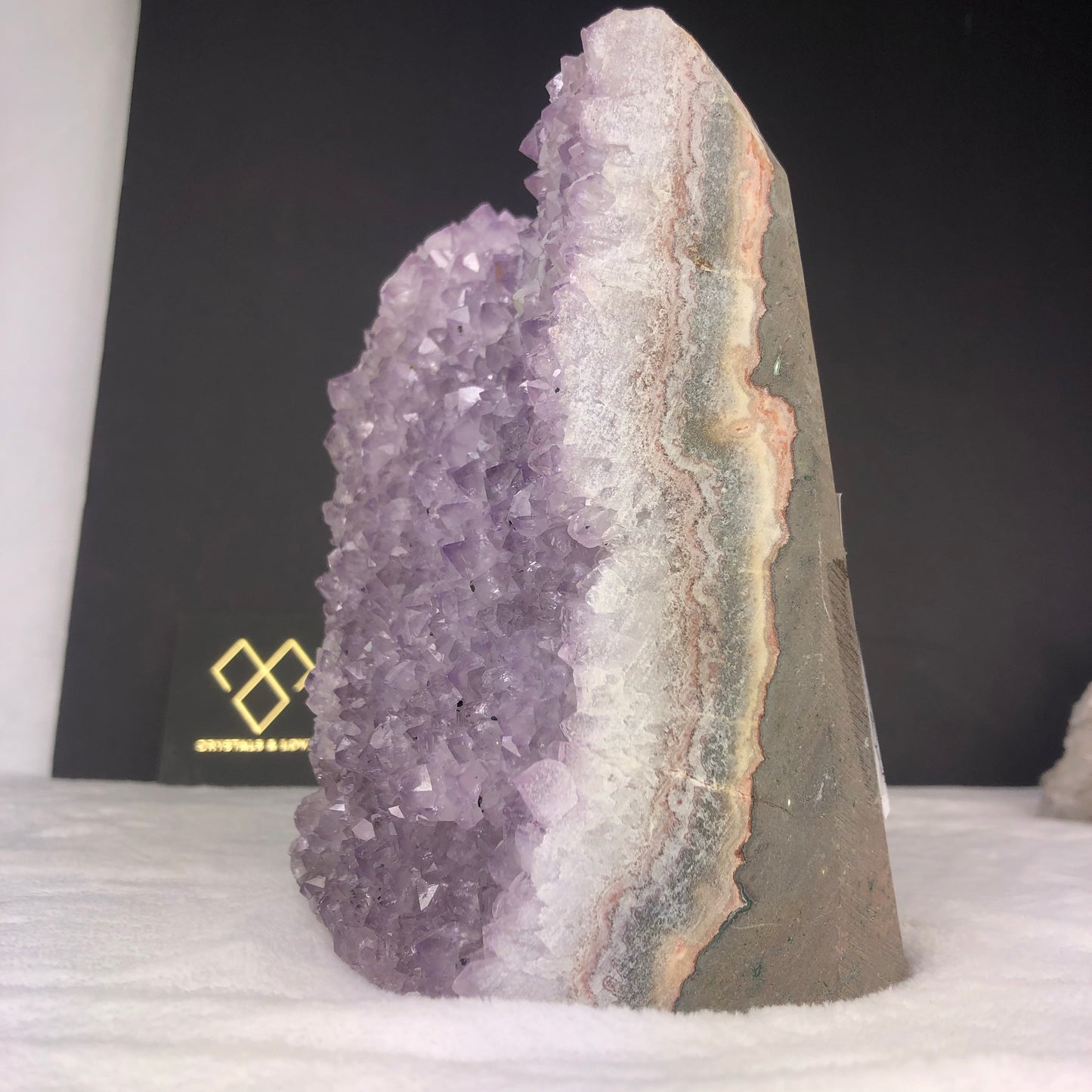 Large Natural Amethyst Cluster